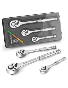 Juego de Carracas DURATECH 3 Piezas 72 Dientes Liberación Rápida