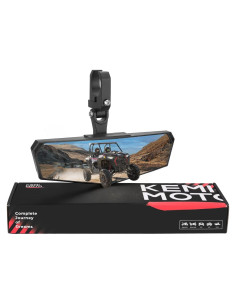 Espejo Retrovisor UTV KEMIMOTO 360 Ajustable 25.65x7.95cm