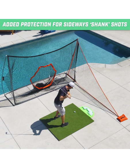 Red Shank GoSports para Redes de Golf - Lateral Adicional