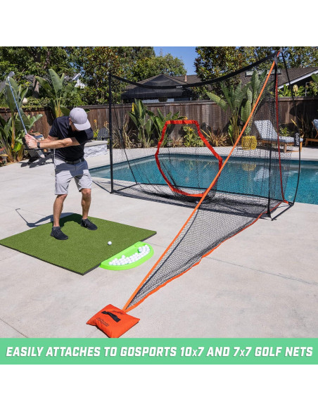 Red Shank GoSports para Redes de Golf - Lateral Adicional