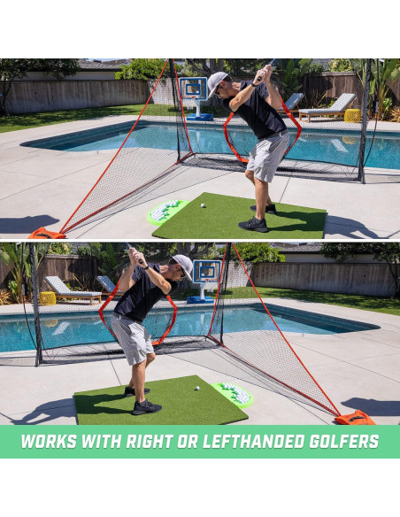 Red Shank GoSports para Redes de Golf - Lateral Adicional