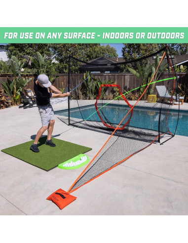 Red Shank GoSports para Redes de Golf - Lateral Adicional