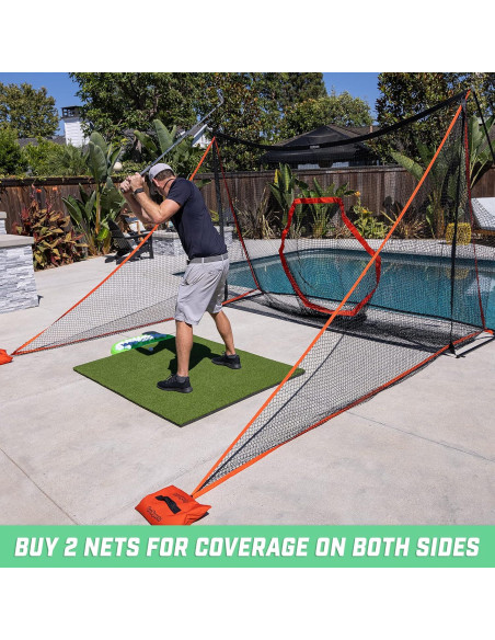 Red Shank GoSports para Redes de Golf - Lateral Adicional