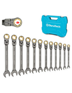 Juego de Llaves Combinadas DURATECH 12 Piezas 8-19 mm