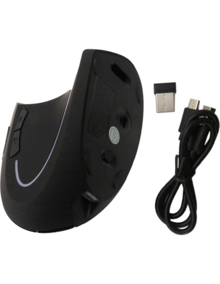 Ratón Ergonómico Inalámbrico Jelly Comb Vertical 2.4G 6 Botones