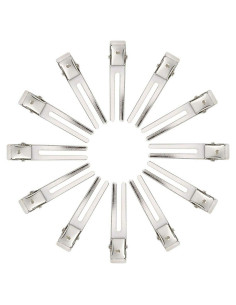 Clips de Doble Punta para Peluquería Twdrer - 100 Piezas 4.5cm