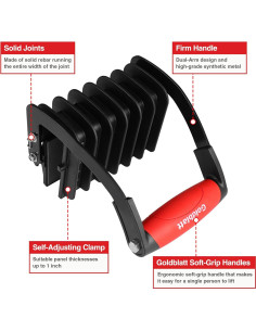 Transportador de Paneles Goldblatt G08368 hasta 2,54 cm 2