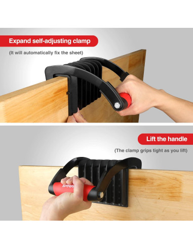 Transportador de Paneles Goldblatt G08368 hasta 2,54 cm