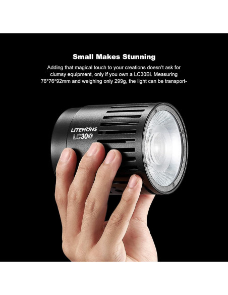 Luz LED Godox LC30Bi Bi-Color 38W 3200K-6500K con Efectos