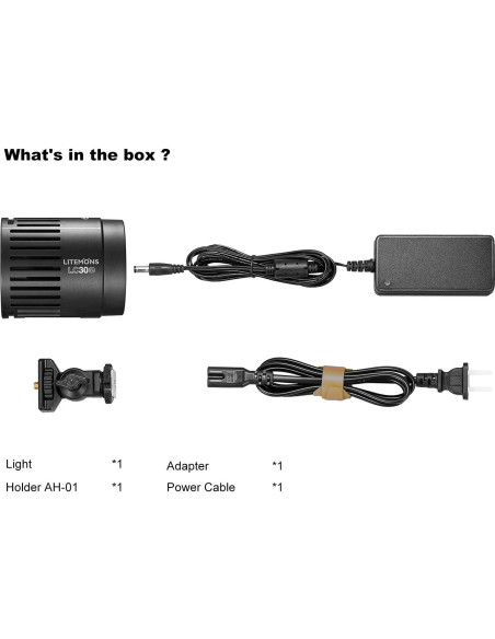 Luz LED Godox LC30Bi Bi-Color 38W 3200K-6500K con Efectos