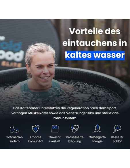 Bañera de Hielo Cold Pod Elite Lite 155L Portátil