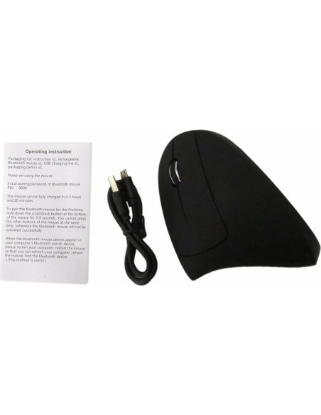 Ratón Ergonómico Inalámbrico Jelly Comb Vertical 2.4G 6 Botones