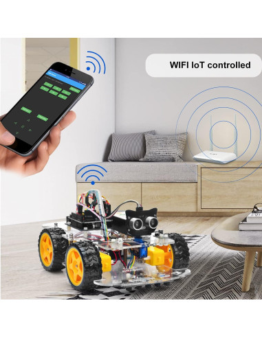 Kit Coche Robot OSOYOO V2.0 R3 | Robótica Educativa DIY