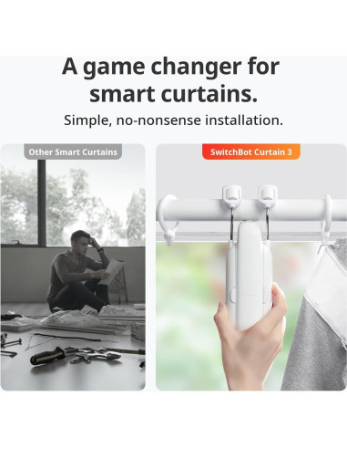 Abridor Cortinas Automático SwitchBot 2 Paquete + Hub 2