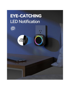 Timbre Inalámbrico TECKNET TK-WD895 IP66 1300 pies 60 Melodías 2