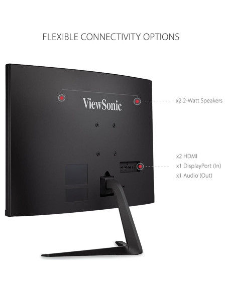 Monitor Curvo ViewSonic 27" 1440p 1ms 180Hz FreeSync