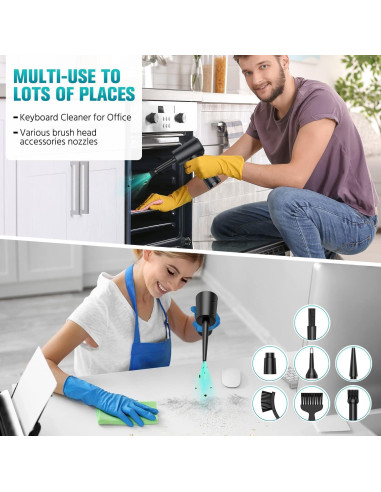 Soplador de aire COMOBELIEF 120000 RPM 3 velocidades recargable