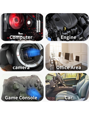 Soplador de Aire Inalámbrico SOUJCEN XU7 3 Velocidades Negro