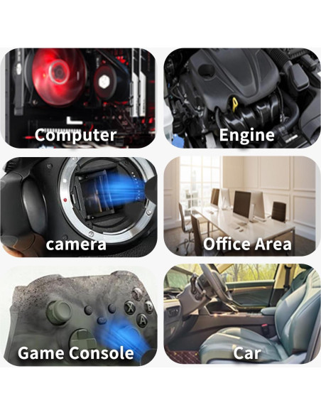 Soplador de Aire Inalámbrico SOUJCEN XU7 3 Velocidades Negro