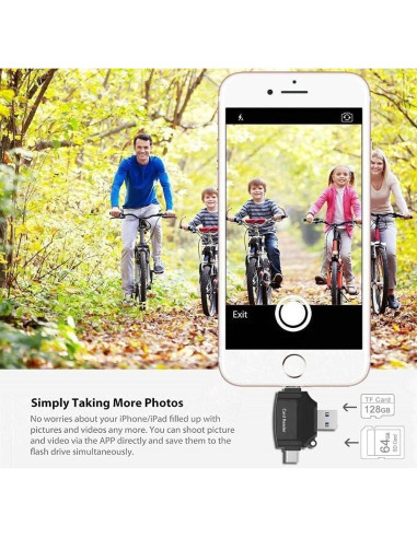 Lector de Tarjeta BoxWave AllReader SD para Imager Térmico