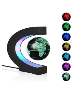 Globo Terráqueo Levitante JEHUPA con Luz LED Multicolor