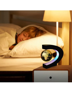 Globo Terráqueo Levitante JEHUPA con Luz LED Multicolor 2