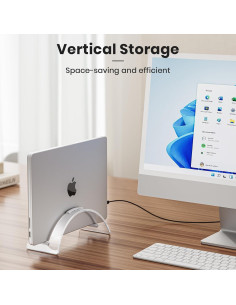 Soporte Vertical Acrílico Yikola para Laptop 22.66 cm 2