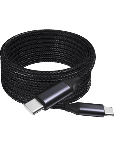 Cable BoxWave USB-C 3,05m 100W para Medidor Mileseey S7 PRO