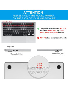 CaseBuy Protector Reposamanos MacBook Air 15" 2023-2025 2