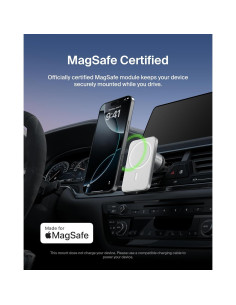 Soporte de Ventilación MagSafe Pro Belkin para iPhone - Gris 2