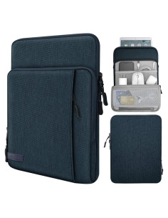 MoKo Funda para Tabletas 9-11" Indigo con Bolsillos