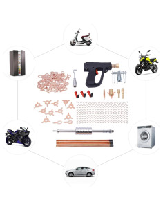 Kit de Martillo de Extracción de Abolladuras 86 Piezas SABUIDDS 2