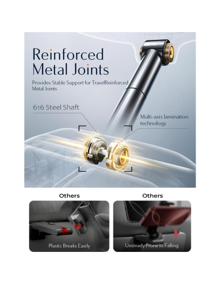 Soporte para Teléfono en Avión LISEN MagSafe Negro 360 Soporte para Teléfono en Avión LISEN MagSafe Negro 360