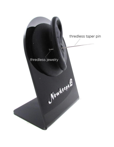 Conjunto de Tapers de Titanio G23 14g y 16g Sin Rosca