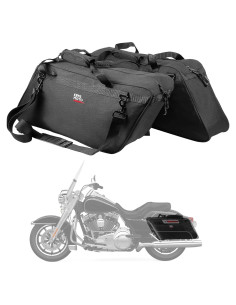 Forros de Maletero KEMIMOTO para Touring 32L Negro