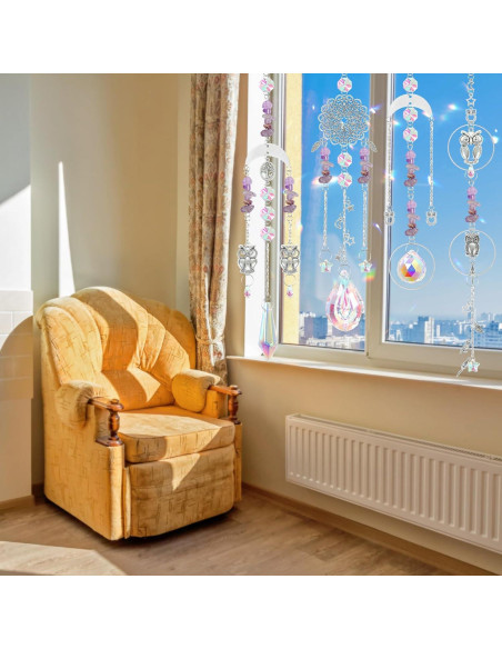 Kit de Atrapa Rayos DIY DEMIUKO 410 Piezas Cristal y Metal