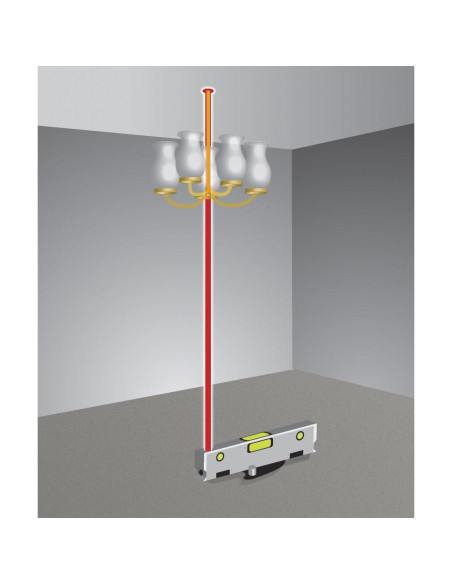 Nivel láser torpedo Johnson 40-6184 magnético 30,48 m