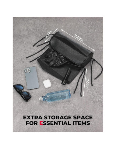 Bolsa de Herramientas KEMIMOTO para Manillar 4.5L Impermeable