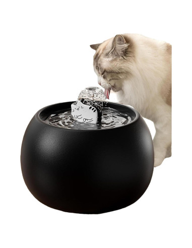 Fuente de Agua Cerámica para Gatos CHENGPIN 1.5L Automática