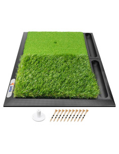Alfombra de Golf JAYA GM0 Doble Césped con Bandeja