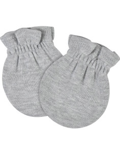 Mitones sin Rasguños Gerber 8-Pack Gris Melange 0-3 Meses 2