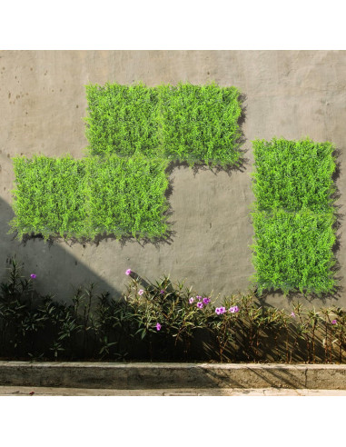 Paneles de Hiedra Falsa COARBOR 6 Piezas 50x50 cm