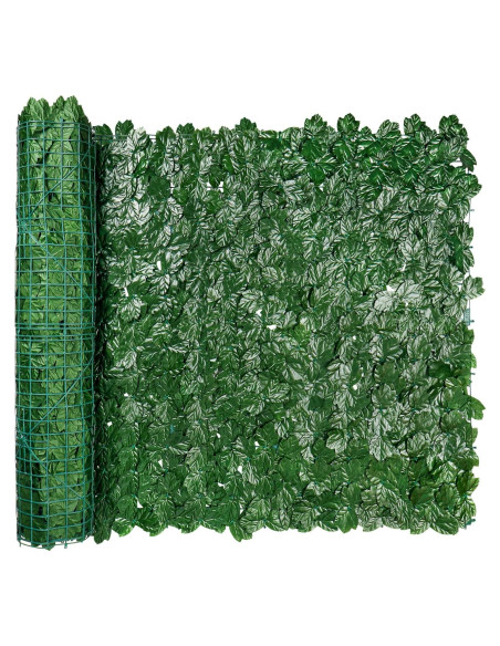 Pantalla de Privacidad iCover 99x399 cm Hoja de Arce Verde
