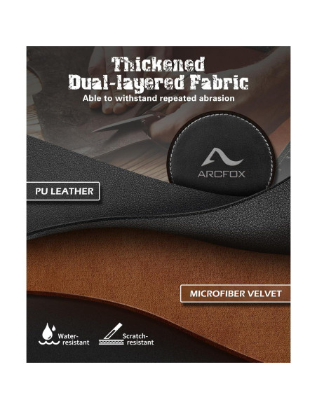 Bolsa de Herramientas ARCFOX con Cinturón de Cuero 10 Bolsillos