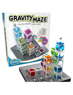 ThinkFun Gravity Maze Juego STEM 60 Desafíos 8+ Años