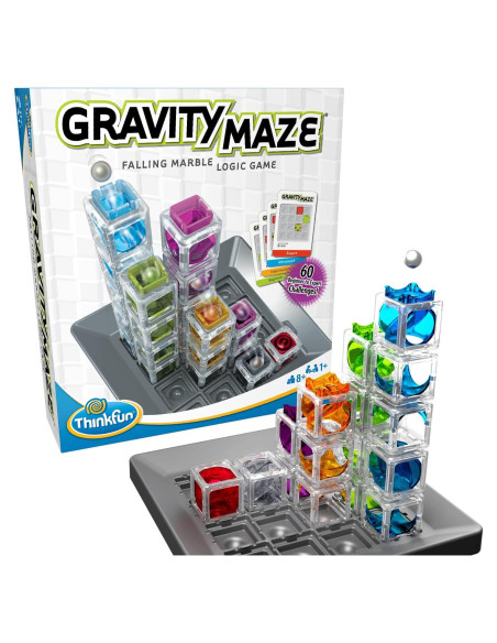 ThinkFun Gravity Maze Juego STEM 60 Desafíos 8+ Años ThinkFun Gravity Maze Juego STEM 60 Desafíos 8+ Años