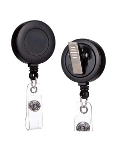 Sujetadores de Identificación QREEL 25 Piezas Clip Giratorio