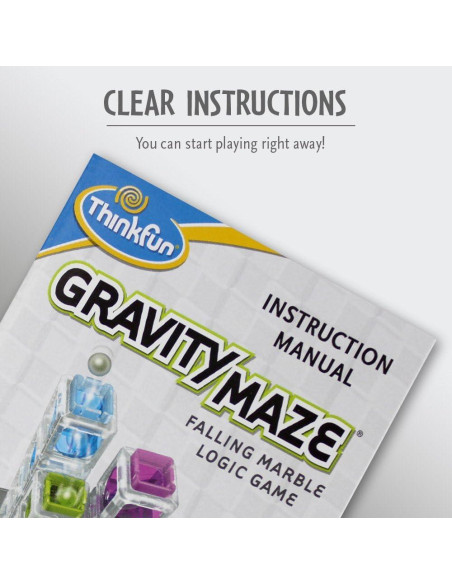 ThinkFun Gravity Maze Juego STEM 60 Desafíos 8+ Años ThinkFun Gravity Maze Juego STEM 60 Desafíos 8+ Años