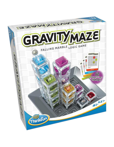 ThinkFun Gravity Maze Juego STEM 60 Desafíos 8+ Años