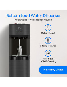Dispensador de Agua Brio CLBL520SCBLK - Acero Inoxidable - 3 Temperaturas 2